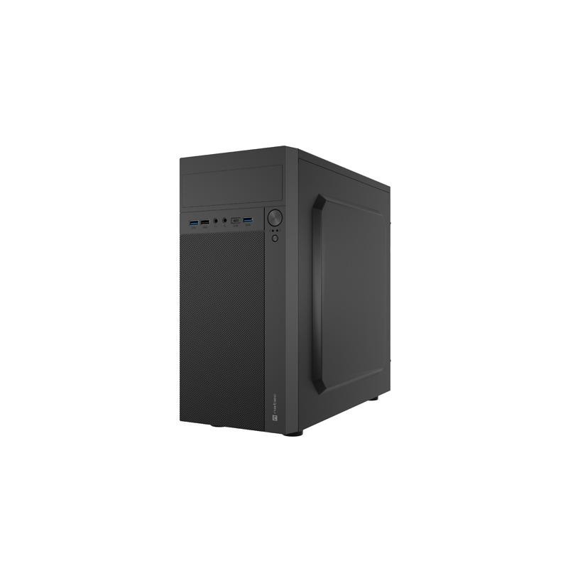 Obudowa Natec Helix USB-C MATX Mini Tower czarna