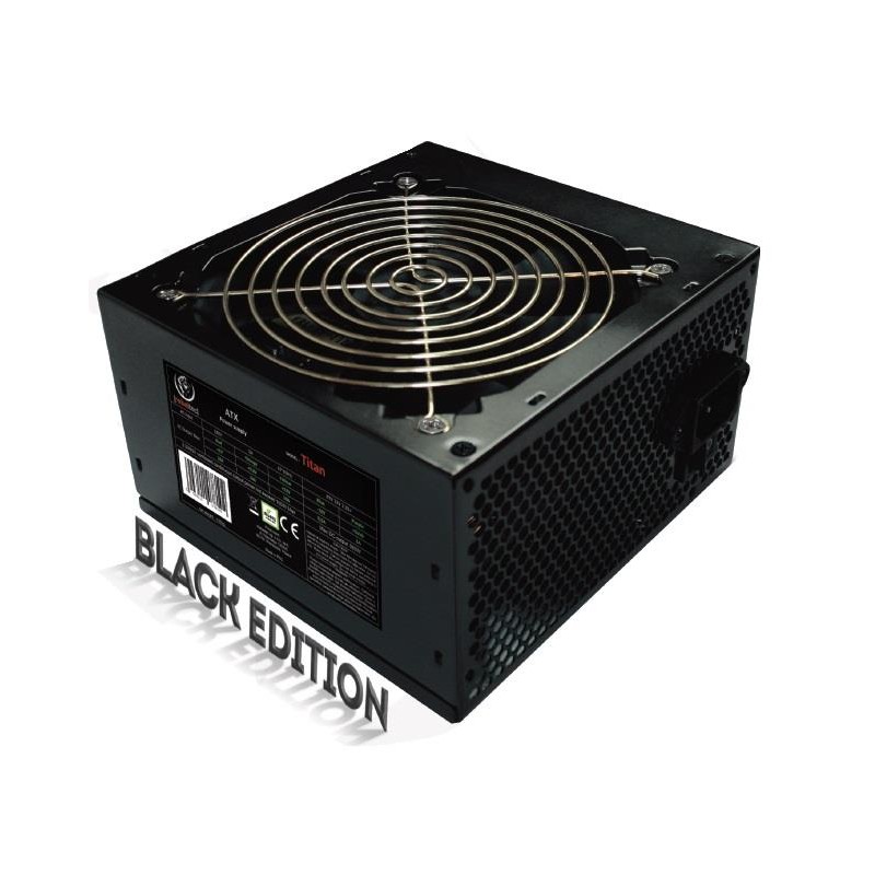 Zasilacz ATX Rebeltec TITAN 500 120mm fan + kabel