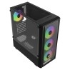 Obudowa komputerowa SAVIO NOCTIS FLOW RGB X1
