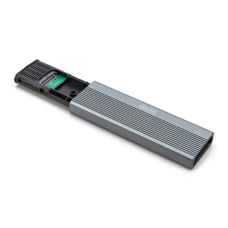 Obudowa DIGITUS USB 3.1 Typ C na dysk SSD M.2 NVMe 10Gbps aluminiowa, beznarzędziowa