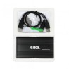 Obudowa na dysk iBOX HD-01 2.5" USB 2.0 czarna, aluminium