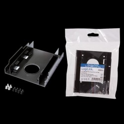 Adapter HDD LogiLink sanki 2,5 na 3,5" plastik