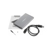 Obudowa na dysk HDD/SSD Natec RHINO Go USB 3.0 2,5" SATA szara