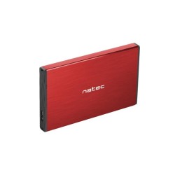 Obudowa na dysk HDD/SSD Natec RHINO Go USB 3.0 2,5" SATA czerwona