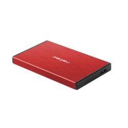 Obudowa na dysk HDD/SSD Natec RHINO Go USB 3.0 2,5" SATA czerwona
