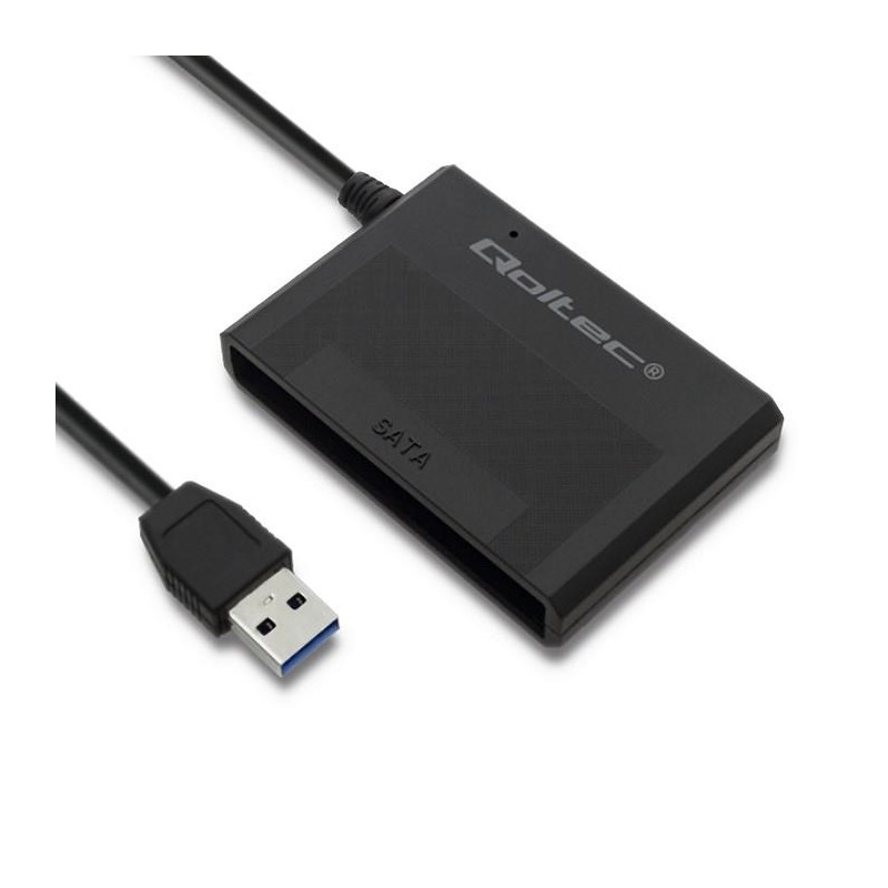 Obudowa Qoltec na dysk HDD/SSD 2.5" SATA3 | USB 3.0 | Czarna