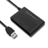 Obudowa Qoltec na dysk HDD/SSD 2.5" SATA3 | USB 3.0 | Czarna