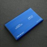 Obudowa Qoltec na dysk HDD/SSD 2.5" SATA3 | USB 3.0 | Niebieska