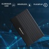Obudowa/kieszeń Qoltec na dysk SSD HDD 2.5" | SATA | USB 3.0 | Super speed 5Gb/s | 2TB | Czarny