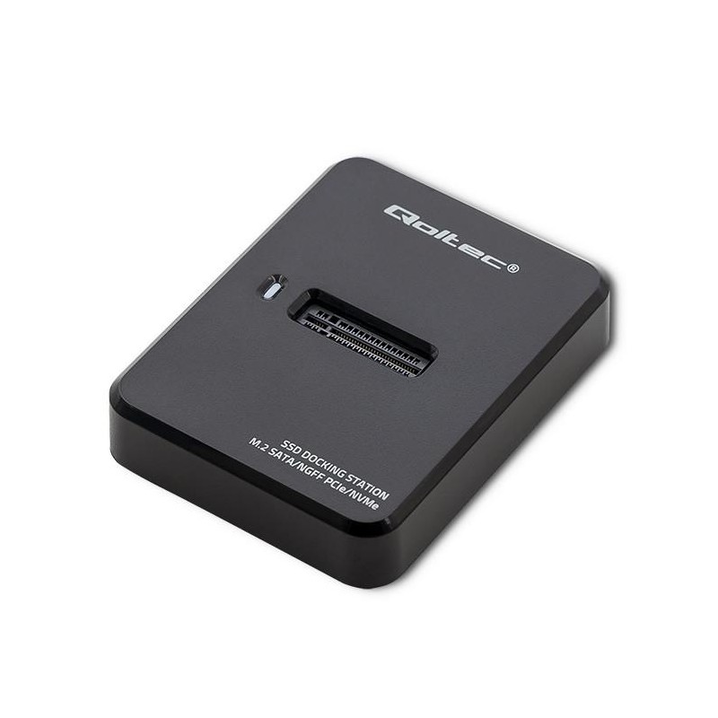 Stacja dokująca Qoltec dysków SSD M.2 SATA/PCIe | NGFF/NVMe | USB 3.1