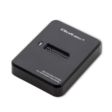 Stacja dokująca Qoltec dysków SSD M.2 SATA/PCIe | NGFF/NVMe | USB 3.1