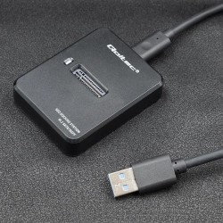 Stacja dokująca Qoltec dysków SSD M.2 SATA | NGFF | USB 3.1