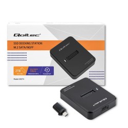 Stacja dokująca Qoltec dysków SSD M.2 SATA | NGFF | USB 3.1