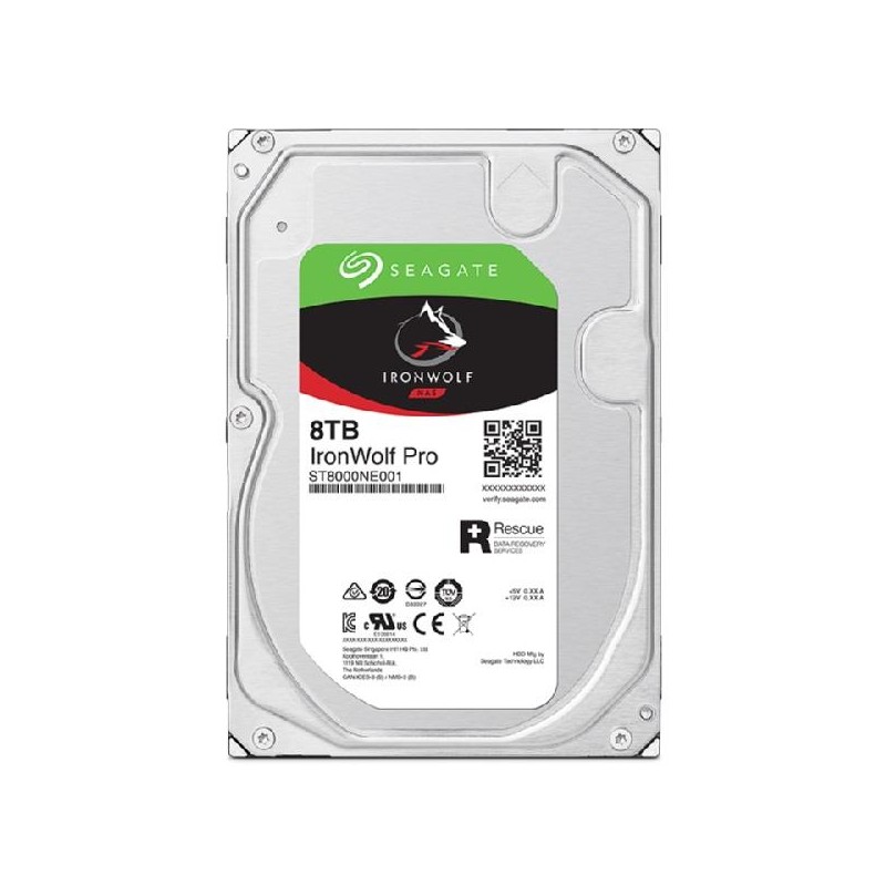 Dysk SEAGATE IronWolf™ PRO ST8000NT001 8TB 3,5" 7200 256MB SATA III NAS