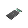 Obudowa na dysk HDD/SSD UGO UKZ-1003 USB 2.0 SATA 2,5" aluminium