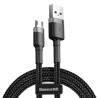 Kabel przewód USB - micro USB 1m Baseus CAMKLF-BG1 Quick Charge 2.4A z obsługą szybkiego ładowania