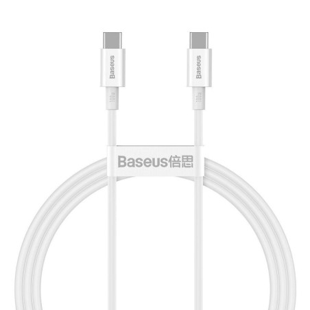 Kabel przewód USB-C PD 2.0 1m Baseus Superior CATYS-B02 Quick Charge 3.0 5A z obsługą szybkiego ładowania 100W