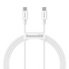 Kabel przewód USB-C PD 2.0 1m Baseus Superior CATYS-B02 Quick Charge 3.0 5A z obsługą szybkiego ładowania 100W