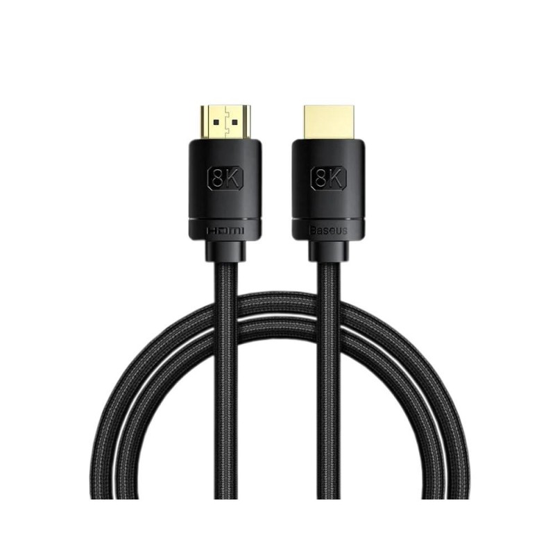 Kabel HDMI - HDMI 2.1, 8K 60Hz, 3D, HDR, 48Gbps Baseus High Definition Series CAKGQ-J01 1m