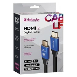 Kabel HDMI-HDMI Defender 2m v2.1 M/M
