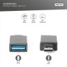 Adapter DIGITUS USB 3.0 SuperSpeed Typ USB C/USB A M/Ż czarny