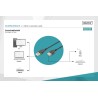 Kabel USB2.0 DIGITUS AK-300130-010-S Canon USB A/miniUSB B 1m