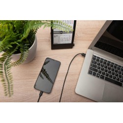 Kabel USB 3.0 DIGITUS SuperSpeed Typ USB A/USB C M/M czarny 1m
