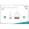 Kabel DisplayPort DIGITUS DP/M-DPmini /M, 1.1a biały, 2m