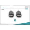 Kabel DisplayPort DIGITUS z zatrzaskami 4K 60Hz UHD Typ DP/DP M/M czarny 2m