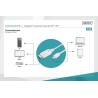 Kabel DisplayPort DIGITUS DP/M-DPmini /M, 1.1a biały, 3m