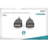 Kabel DIGITUS połączeniowy HDMI 1.4 High Speed Ethernet 4K30Hz UHD HDMI A/HDMI A M/M czarny 5m