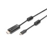 Kabel adapter DIGITUS USB 3.1 Gen 1 SuperSpeed+ Typ USB C/HDMI M/M czarny 5m