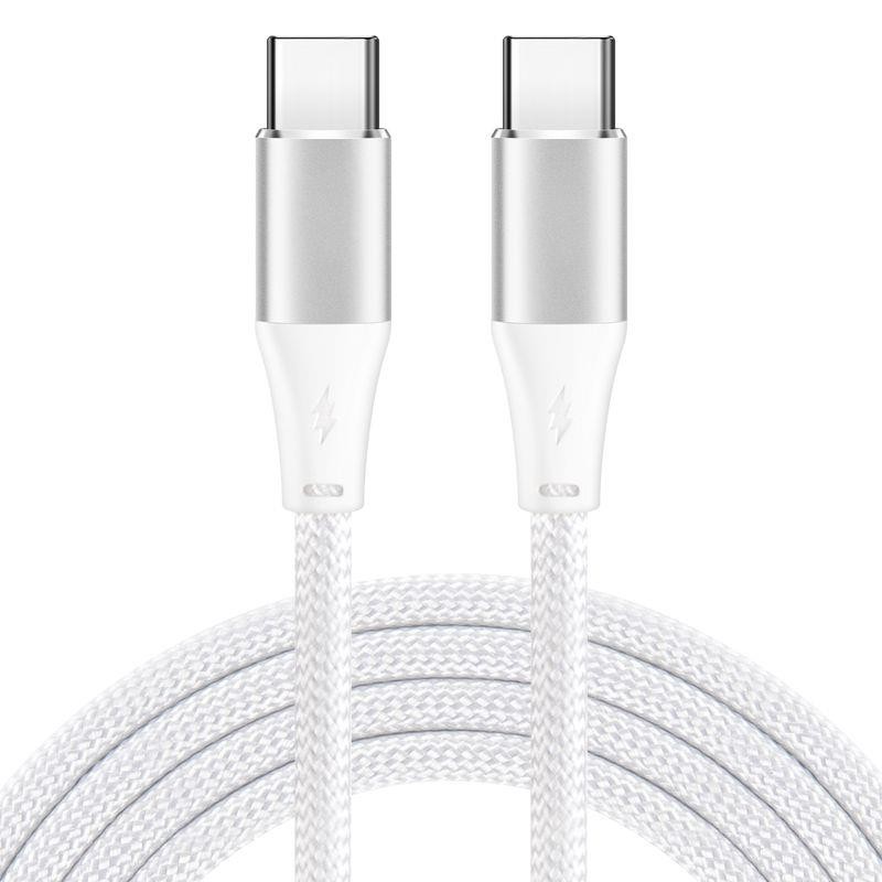 Kabel iBOX IKUTC2W USB-C 60W 2m White