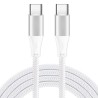 Kabel iBOX IKUTC2W USB-C 60W 2m White