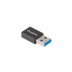 Adapter Lanberg USB type-C(F) - USB-A(M) 3.1 czarny