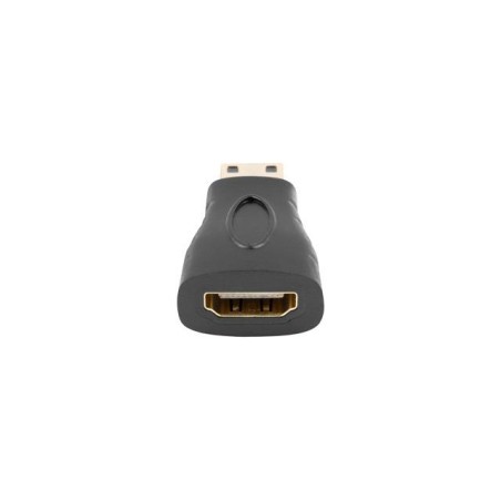 Adapter Lanberg AD-0037-BK HDMI(F) - mini HDMI(M) czarny