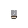 Adapter Lanberg Displayport (M) - HDMI (F) 8K srebrny
