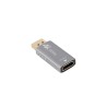 Adapter Lanberg Displayport (M) - HDMI (F) 4K srebrny