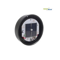 Lampa solarna GreenBlue GB122 wolnostojaca ogrodowa - kula 15x15x48cm, kolorowy LED