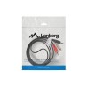 Kabel audio Lanberg stereo minijack - 2x Chinch M/M 1,5m