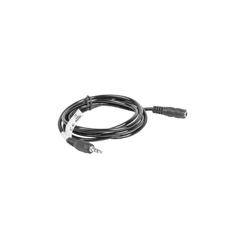 Kabel audio Lanberg stereo minijack - minijack M/F 1,5m
