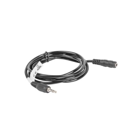 Kabel audio Lanberg stereo minijack - minijack M/F 1,5m
