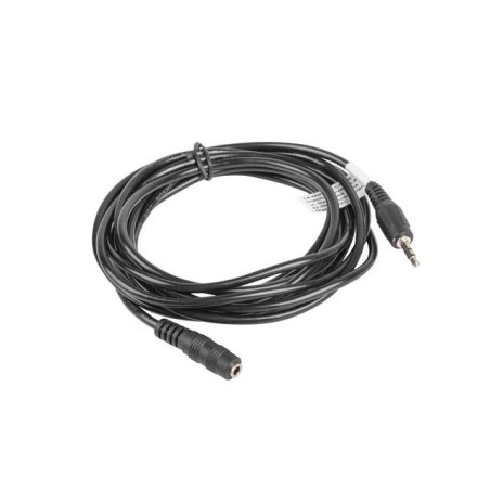 Kabel audio Lanberg stereo minijack - minijack M/F 3m