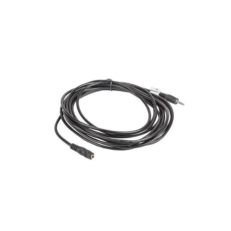 Kabel audio Lanberg stereo minijack - minijack M/F 5m