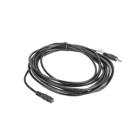 Kabel audio Lanberg stereo minijack - minijack M/F 5m