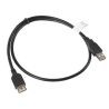 Przedłużacz USB 2.0 Lanberg AM-AF 0,7m czarny
