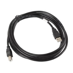 Kabel USB 2.0 Lanberg AM-BM 3m czarny