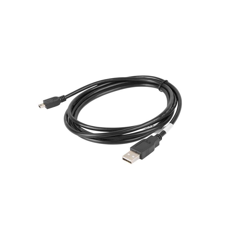Kabel USB 2.0 Lanberg mini AM-BM5P(CANON) 1,8m czarny