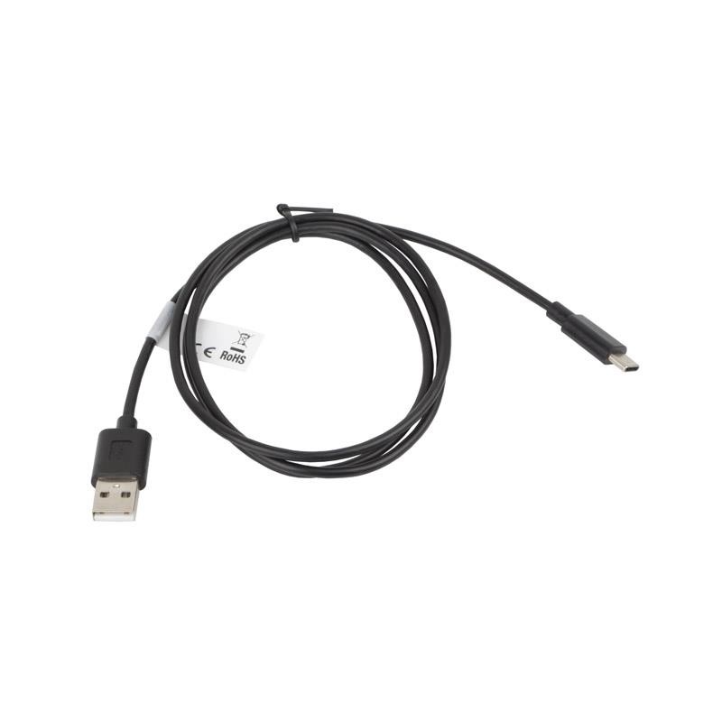 Kabel USB 2.0 Lanberg Type-C(M) - AM 1m czarny
