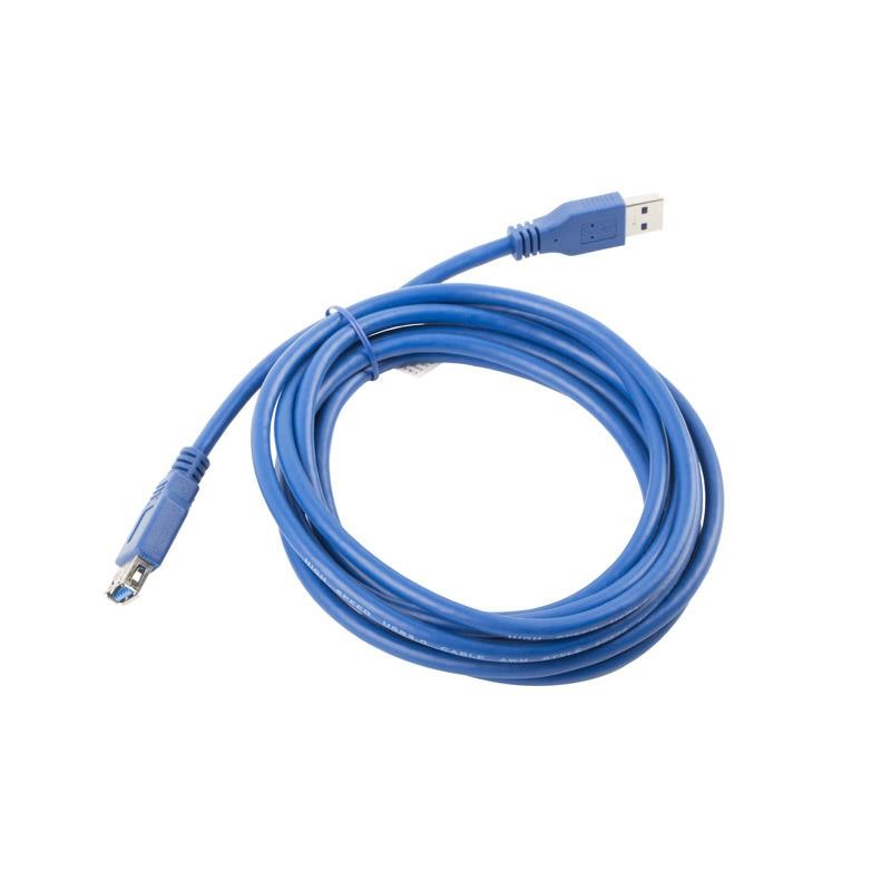 Przedłużacz USB 3.0 Lanberg AM-AF 3m niebieski